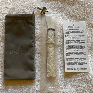 NWT Michele Quilted Watch Band